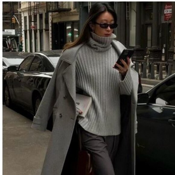 LUXURY ITALY Cashmere sweater Oversize NEW - Picture 6 of 16